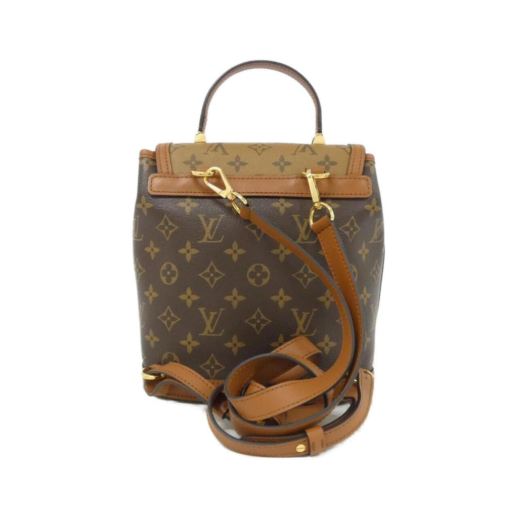 Louis Vuitton Marron Coated Canvas Backpack