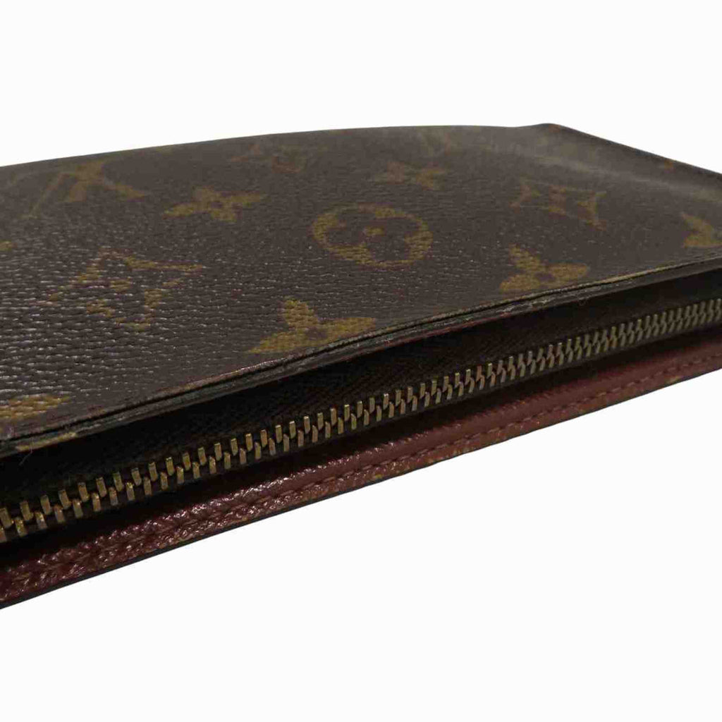 Louis Vuitton Brown Monogram Long Wallet