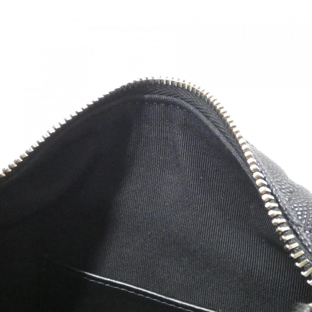 Chanel Black Grained Calfskin Handbag