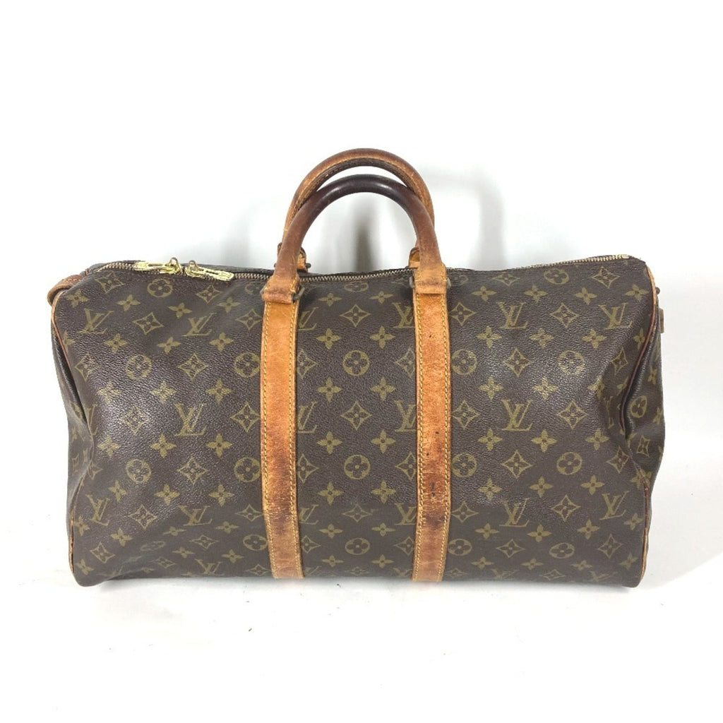 Louis Vuitton Brown Monogram Boston Bag