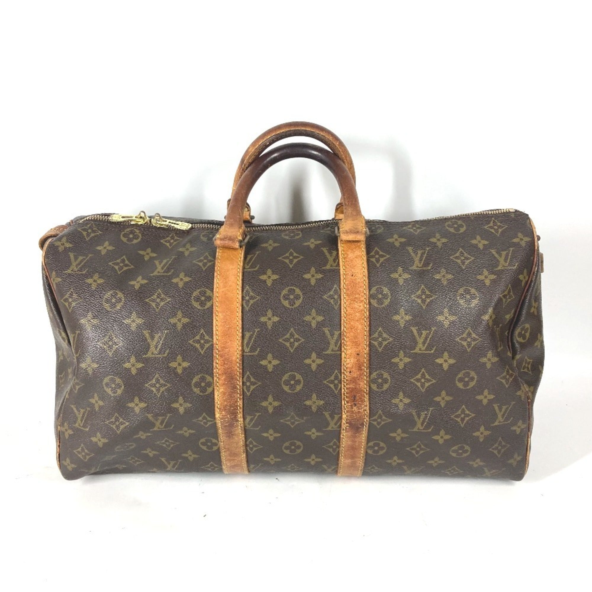 Louis Vuitton Brown Monogram Boston Bag