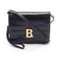 Balenciaga Black Patent Leather Handbag Shoulder