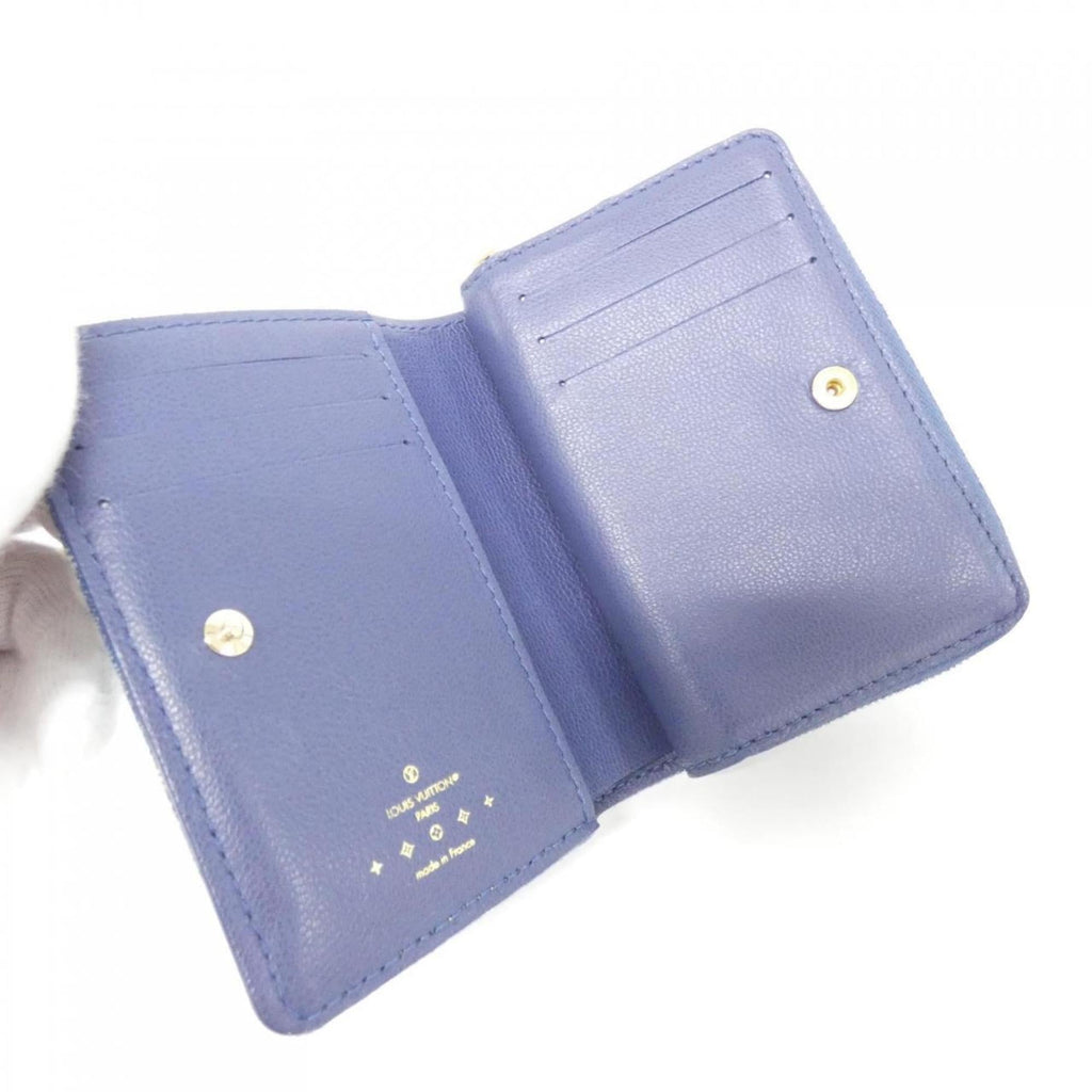 Louis Vuitton Blue Denim Wallet