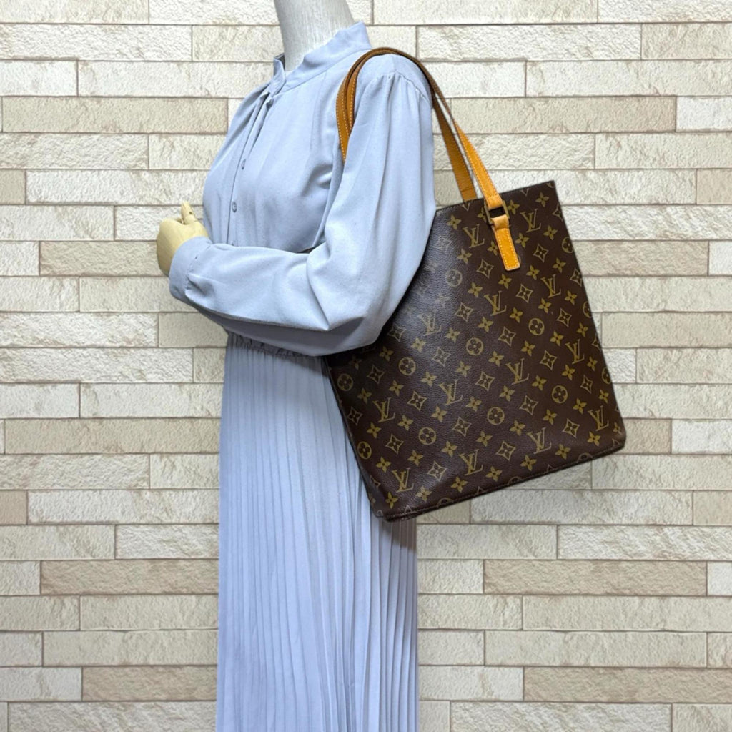 Louis Vuitton Brown Monogram Canvas Tote Bag