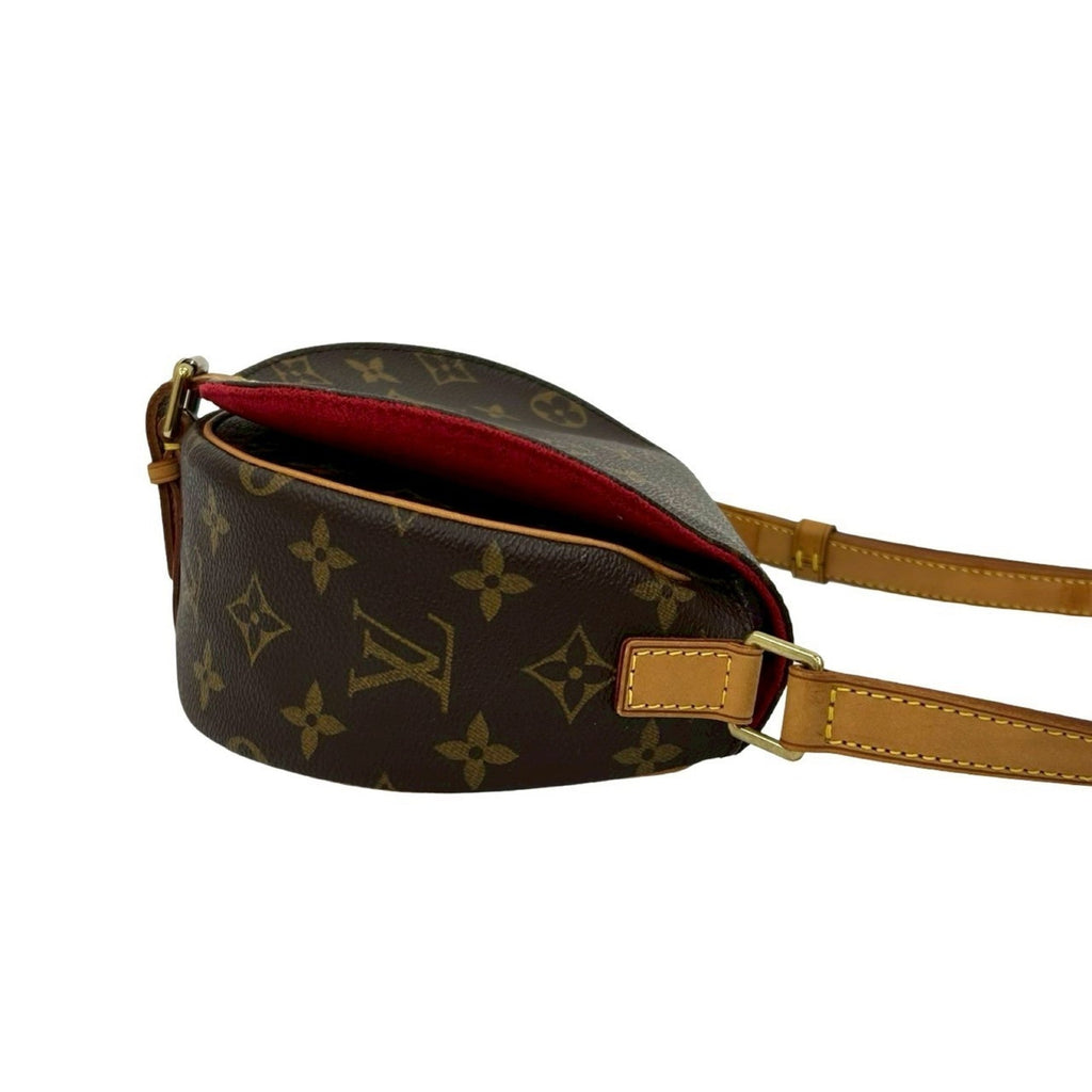Louis Vuitton Brown Leather Pvc Pochette Shoulder Bag