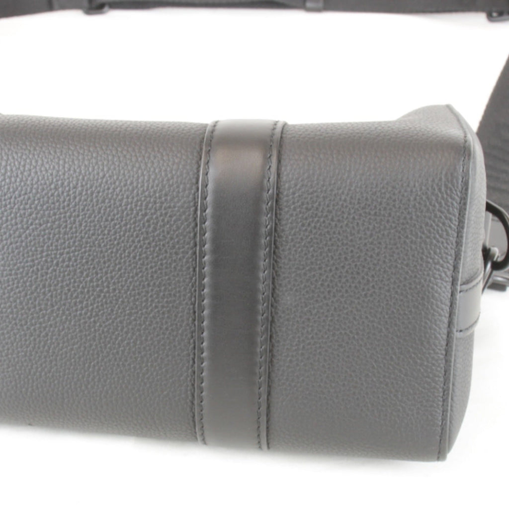 Louis Vuitton Black Leather Shoulder Bag