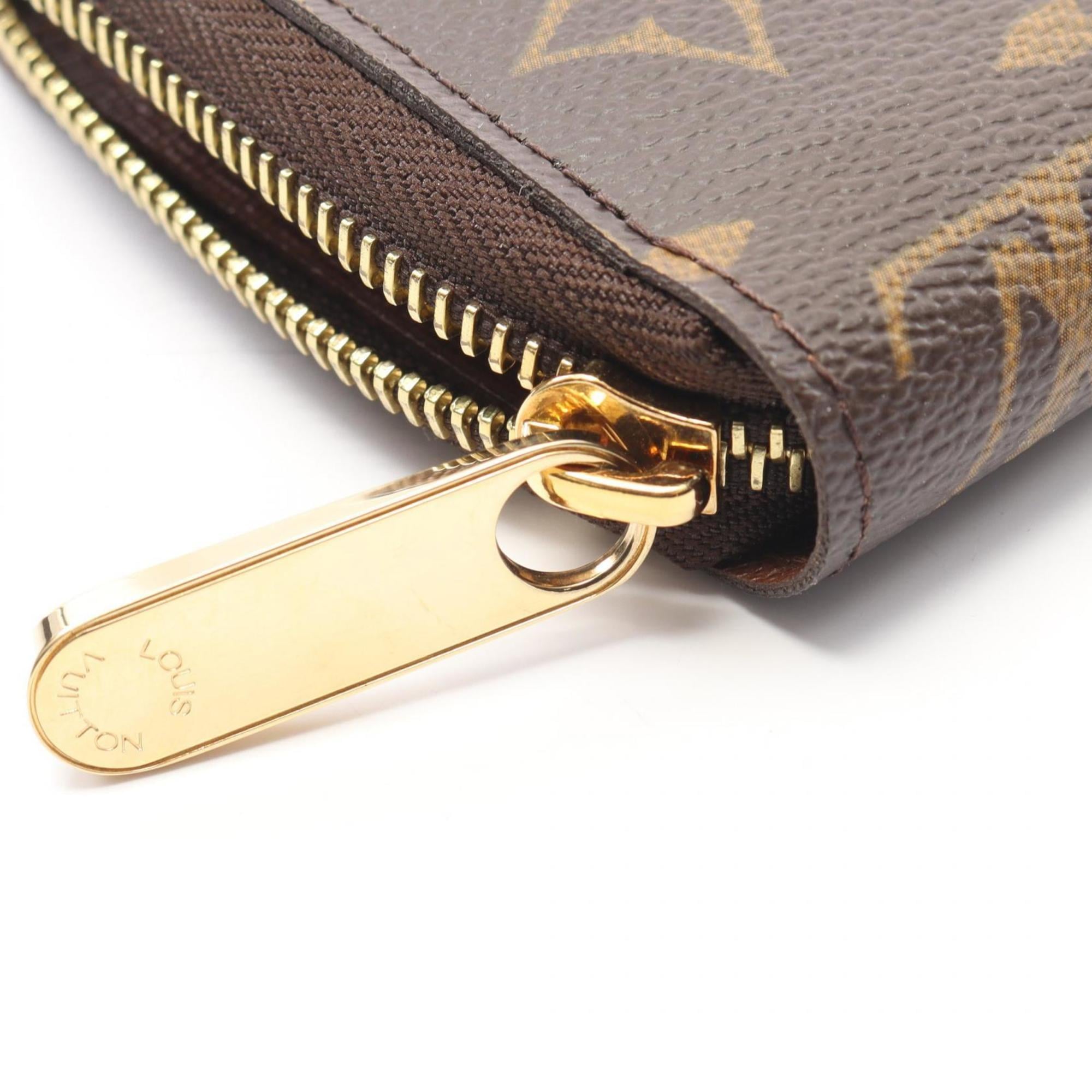 Louis Vuitton Brown Coated Canvas Long Wallet