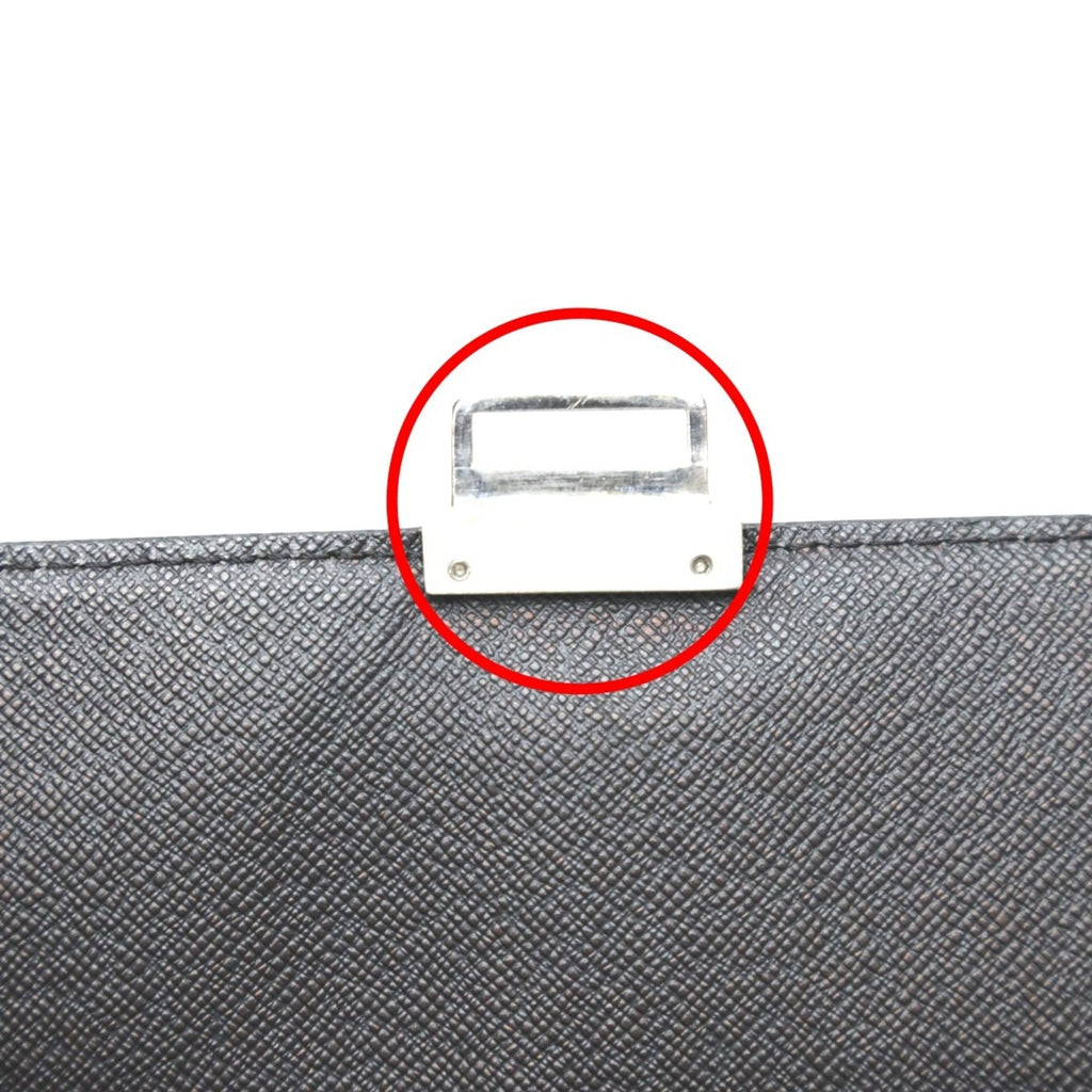 Louis Vuitton Taiga Black Taiga Leather Clutch Bag