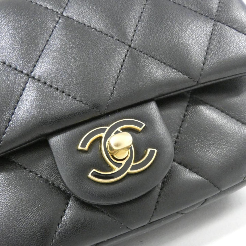 Chanel Black Leather Handbag