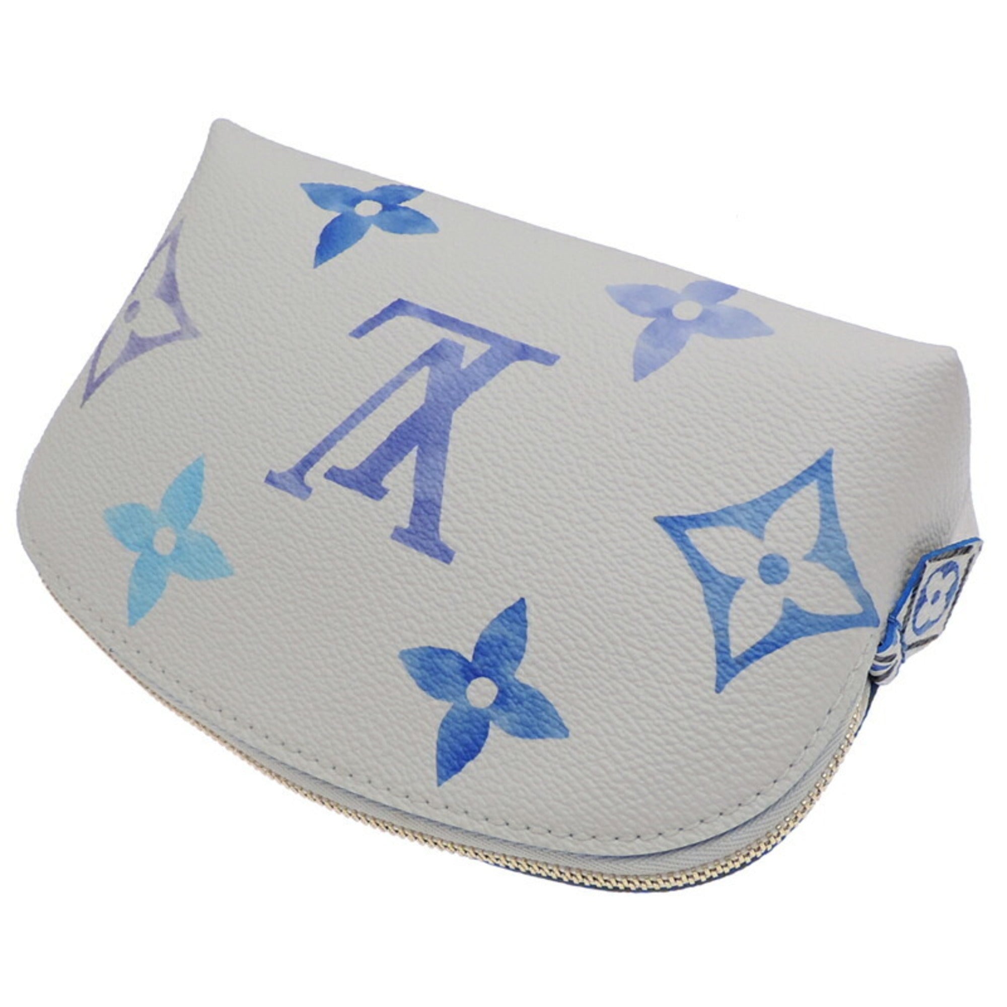 Louis Vuitton Blue White Pouch