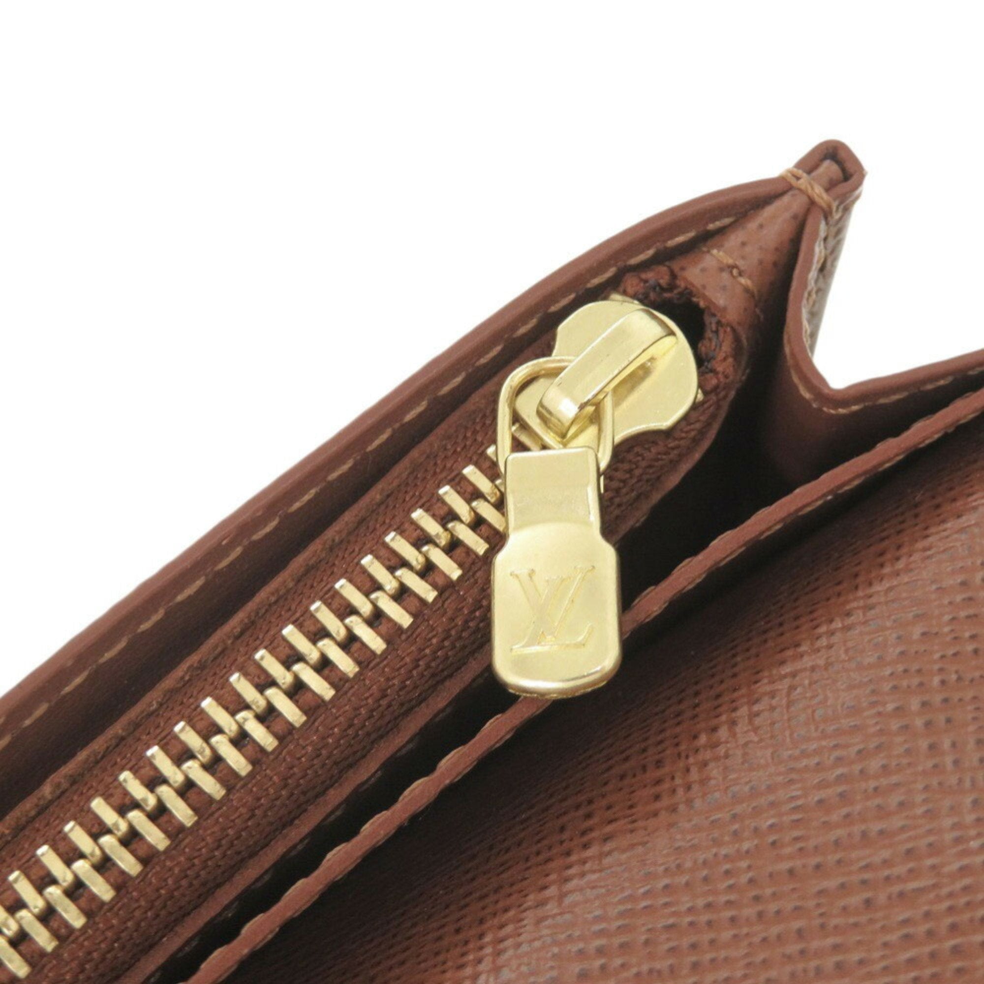 Louis Vuitton Brown Monogram Long Wallet