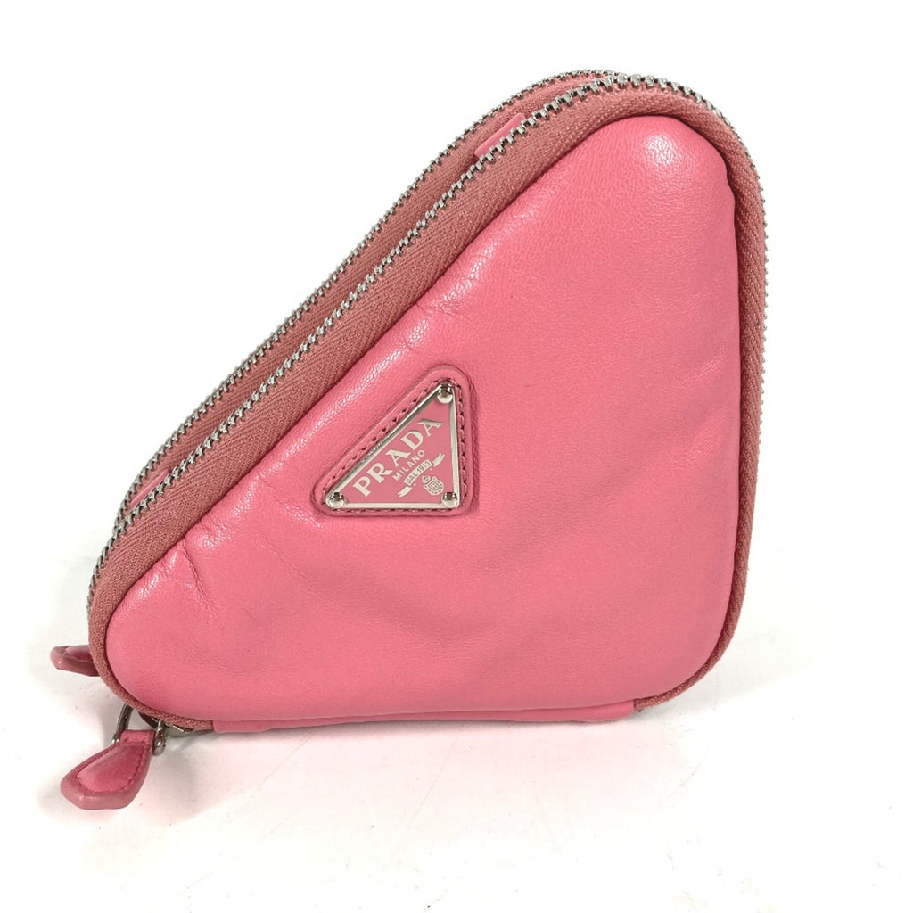 Prada Pink Leather Shoulder Bag