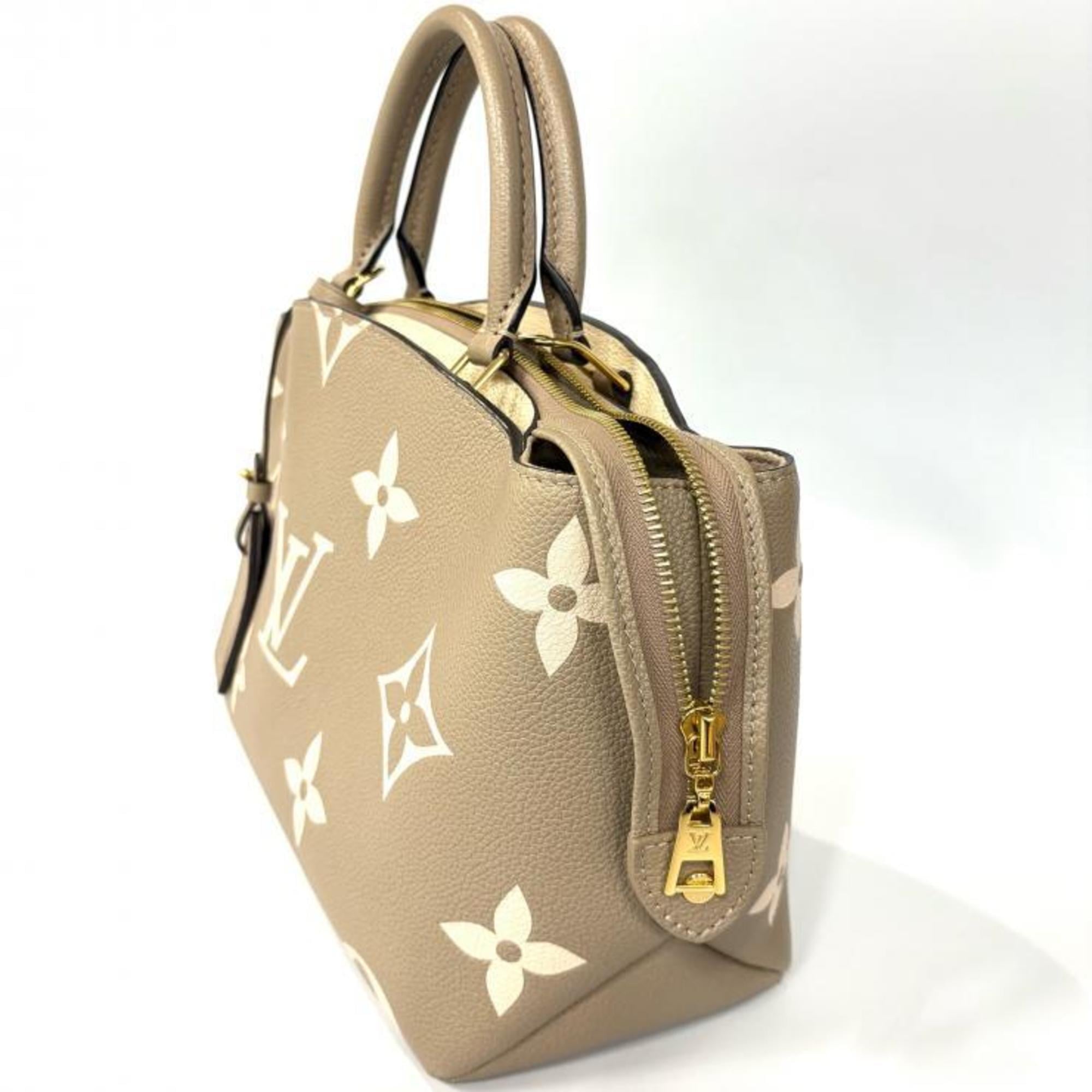 Louis Vuitton Beige Ivory Tourterelle Monogram Empreinte Handbag