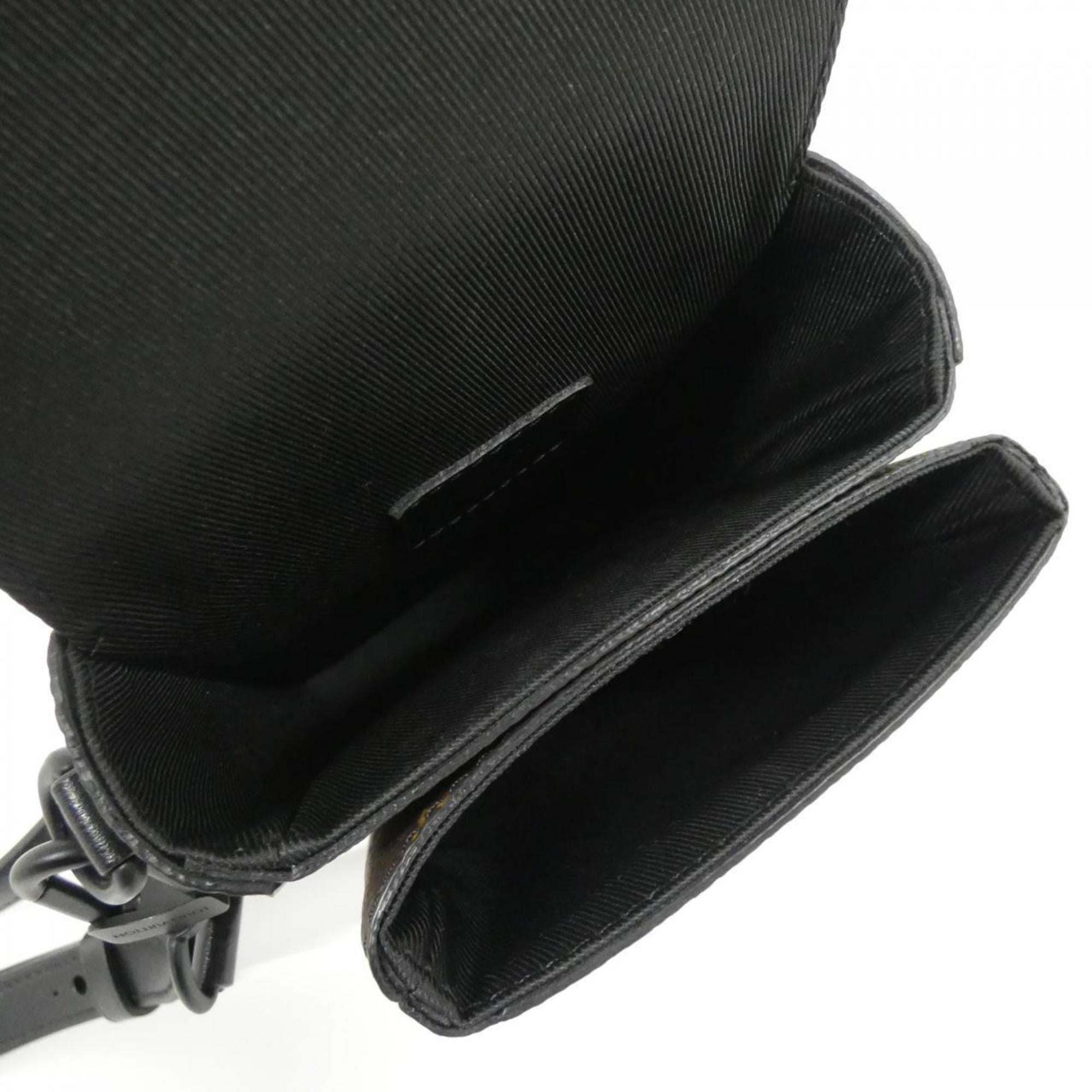 Louis Vuitton Black Marron Monogram Macassar Coated Canvas Shoulder Bag