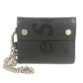Louis Vuitton Epi Black Noir Epi Leather Chain/Shoulder Wallet