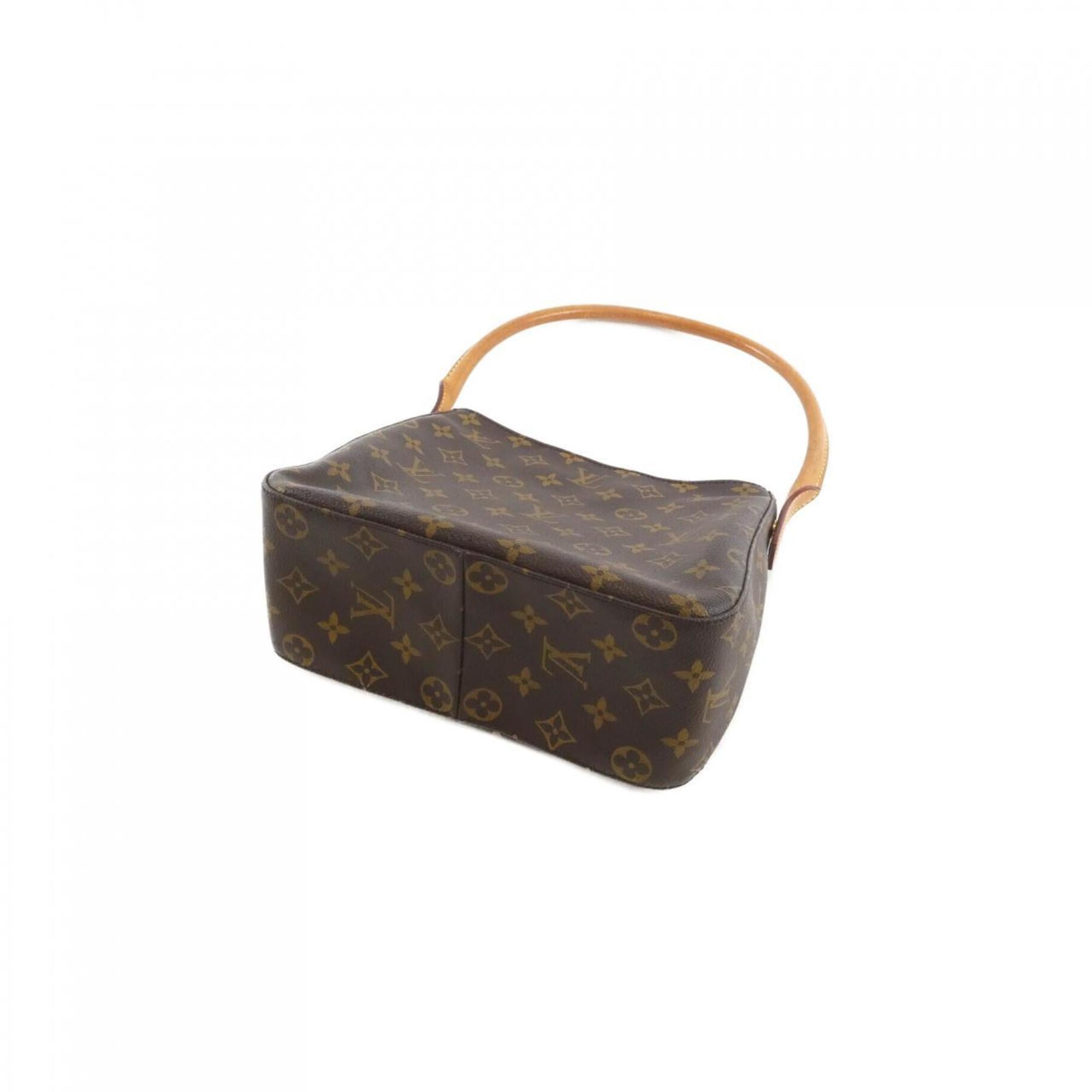 Louis Vuitton Marron Coated Canvas Shoulder Bag