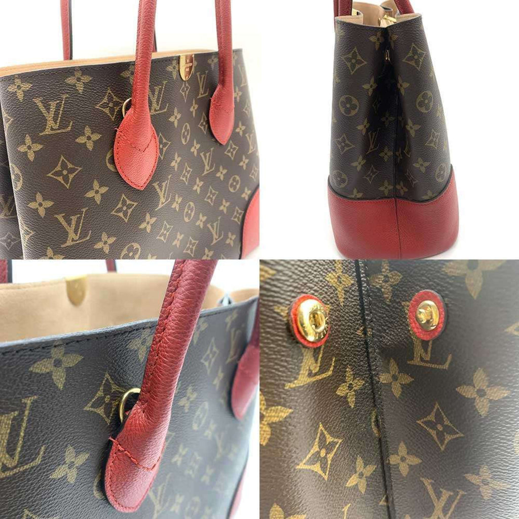 Louis Vuitton Monogram Cerise Red Color Monogram Tote Bag