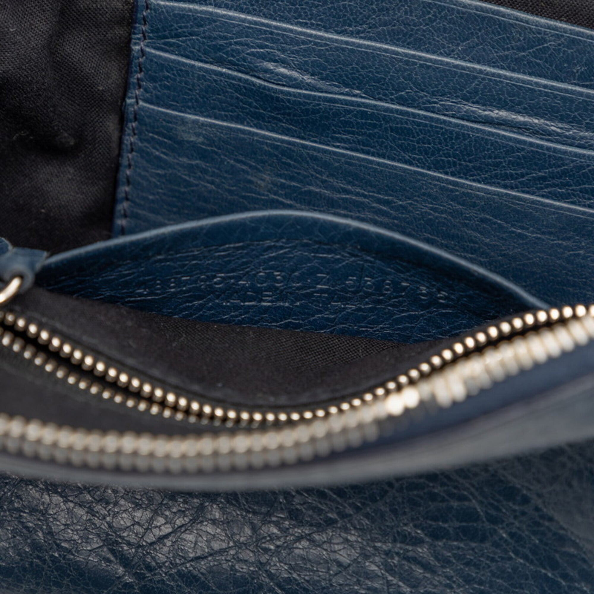 Balenciaga Blue Leather Shoulder
