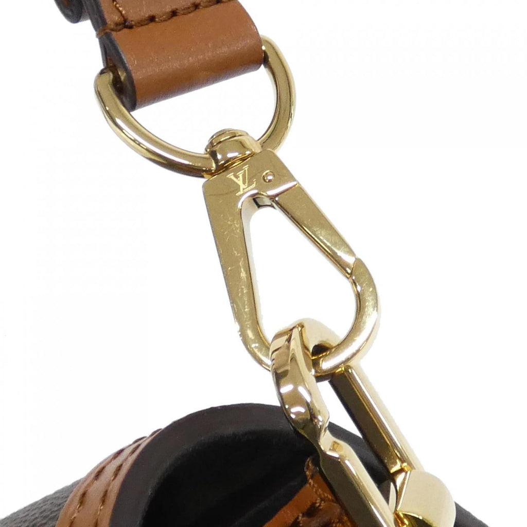 Louis Vuitton Marron Coated Canvas Shoulder Bag