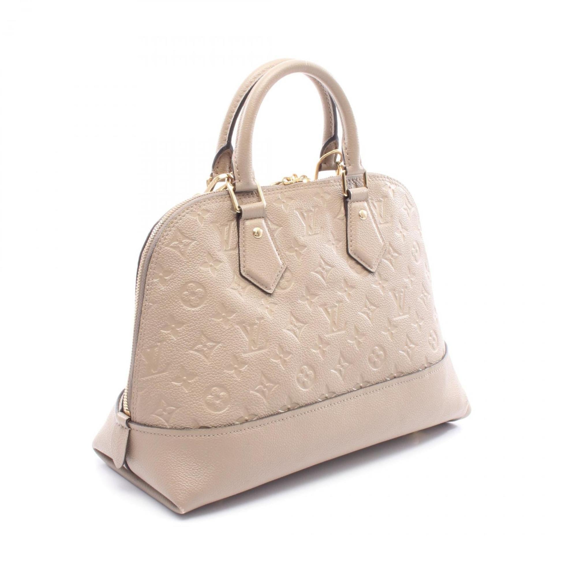Louis Vuitton Beige Tourterelle Monogram Empreinte Handbag