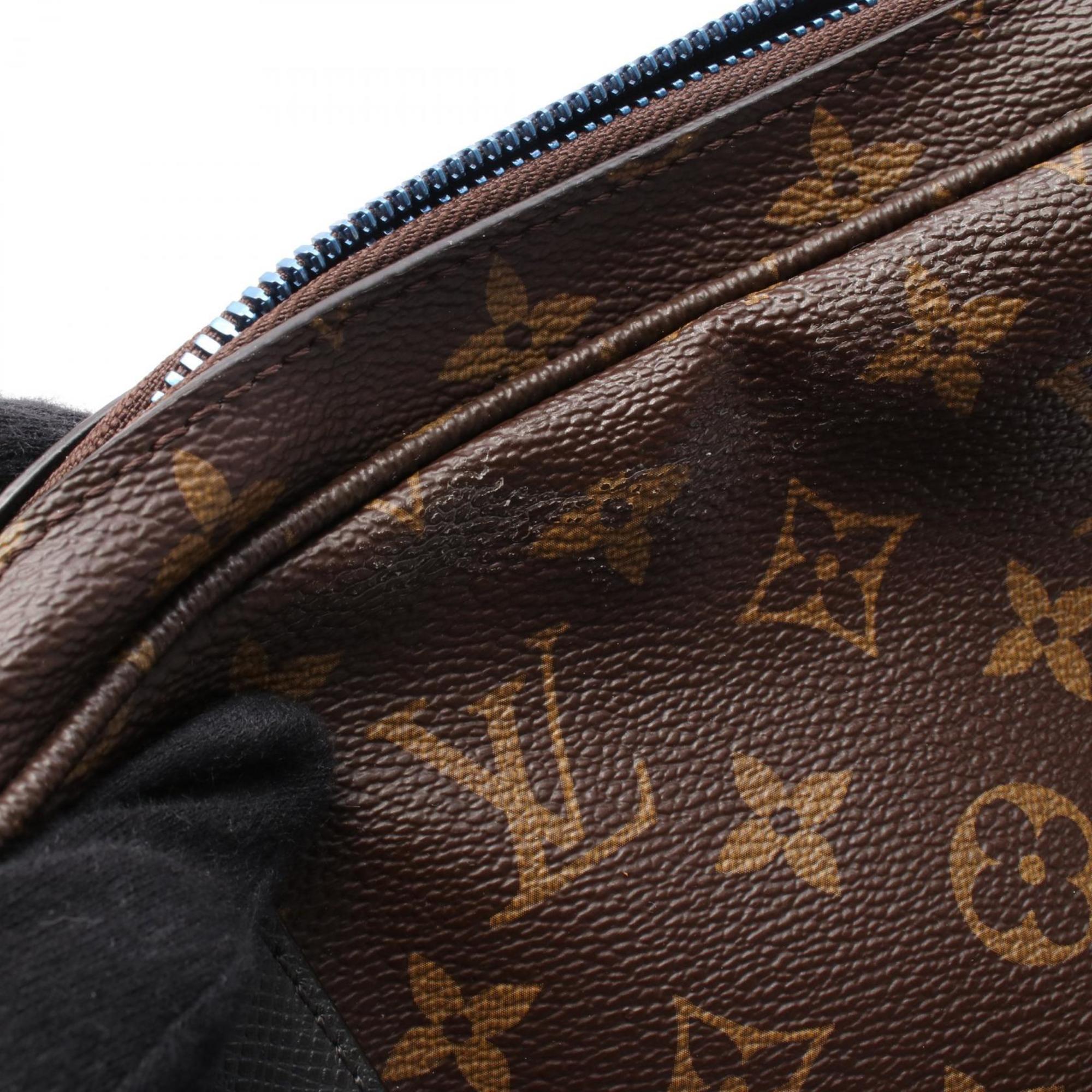 Louis Vuitton Brown Multi-Color Monogram Pvc Coated Canvas Leather Fanny Pack