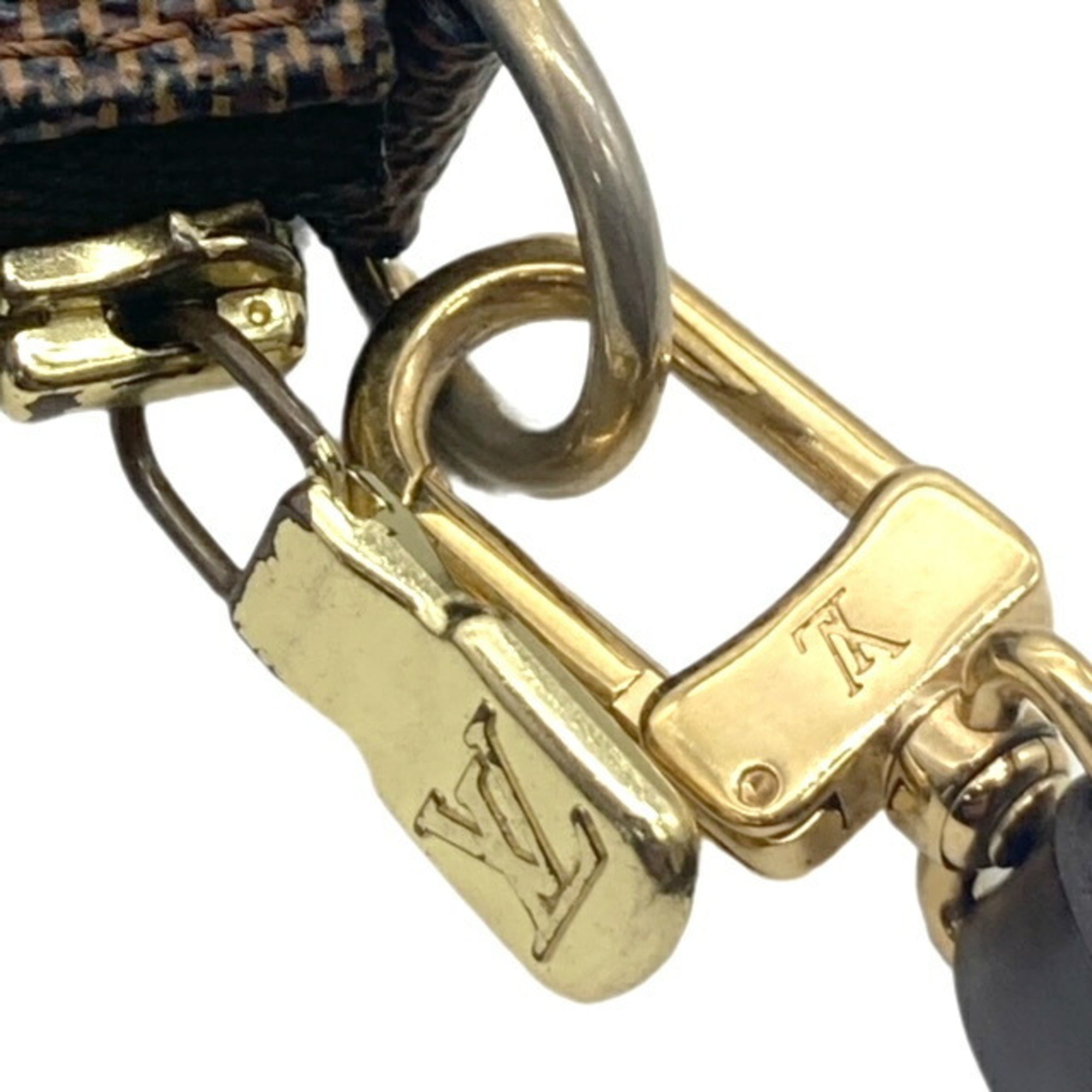 Louis Vuitton Damier Canvas Ebene Damier Canvas Handbag