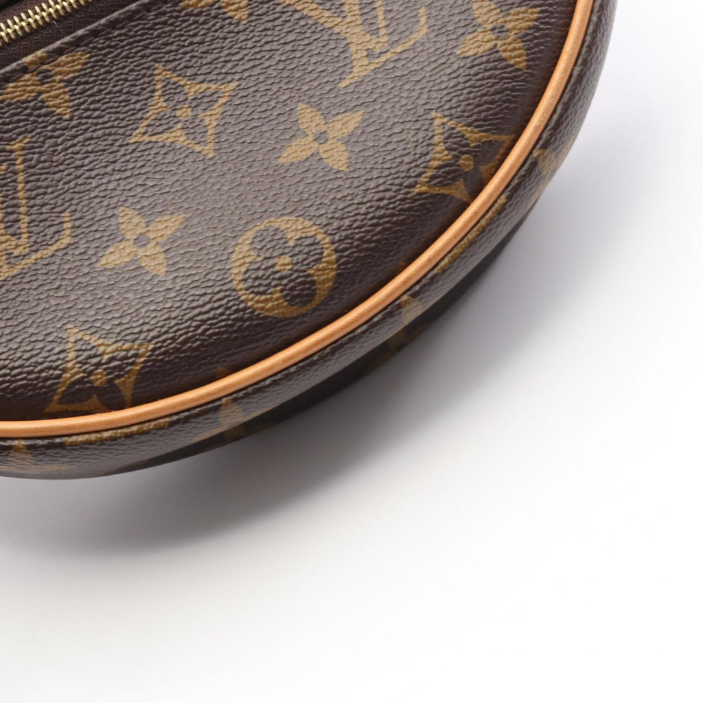 Louis Vuitton Brown Pvc Leather Shoulder Bag