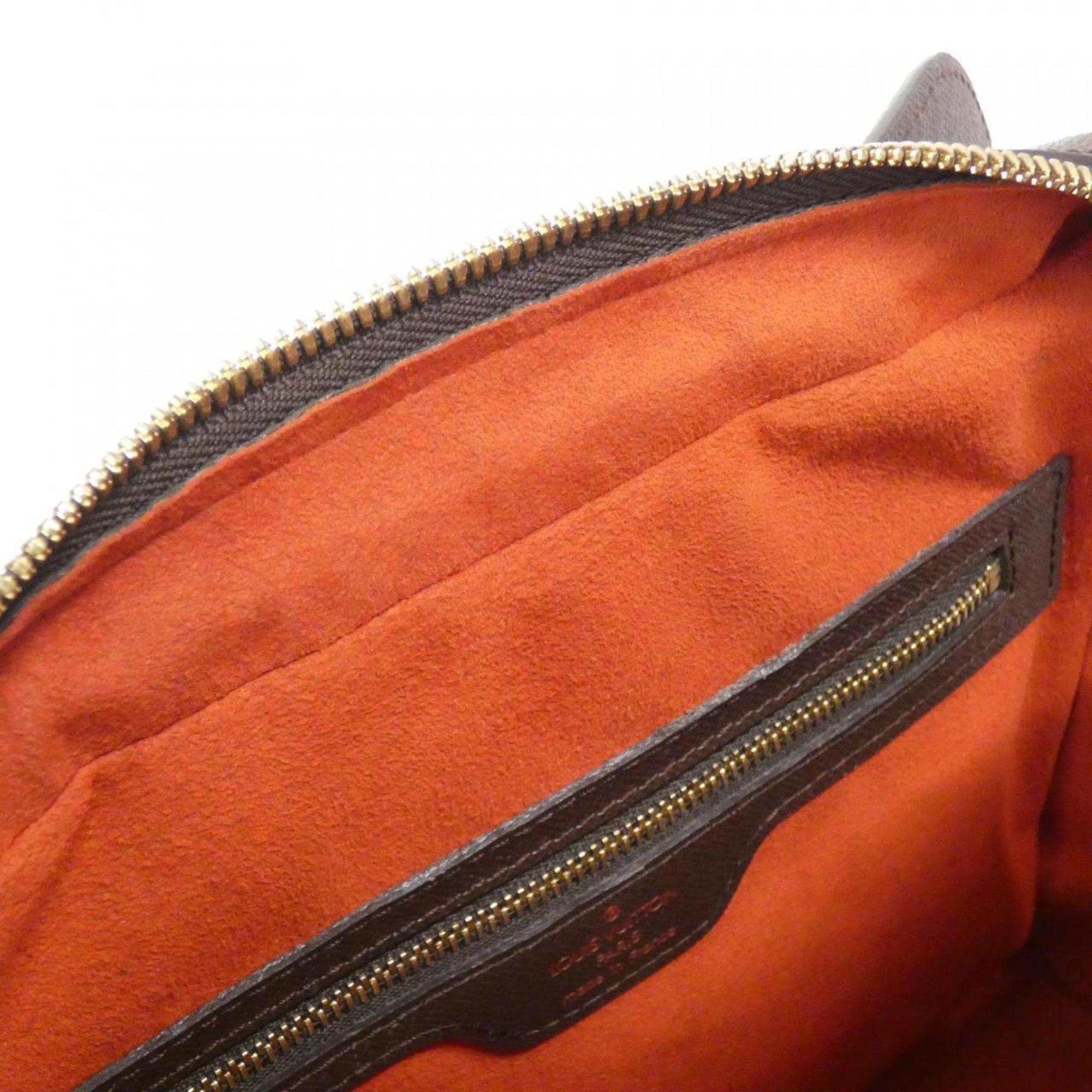 Louis Vuitton Ebene Coated Canvas Handbag