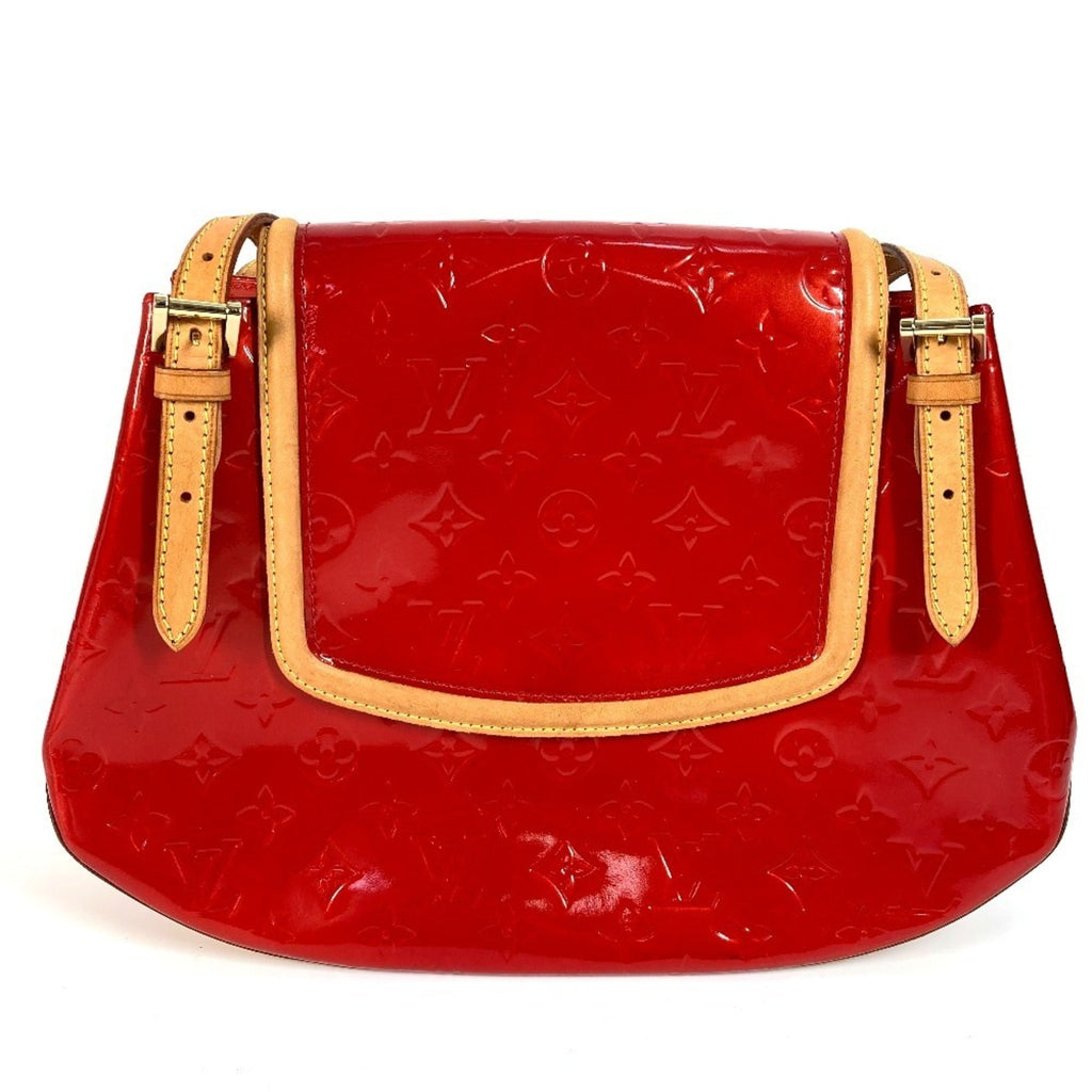 Louis Vuitton Monogram Vernis Red Color Rouge Monogram Vernis Shoulder Bag