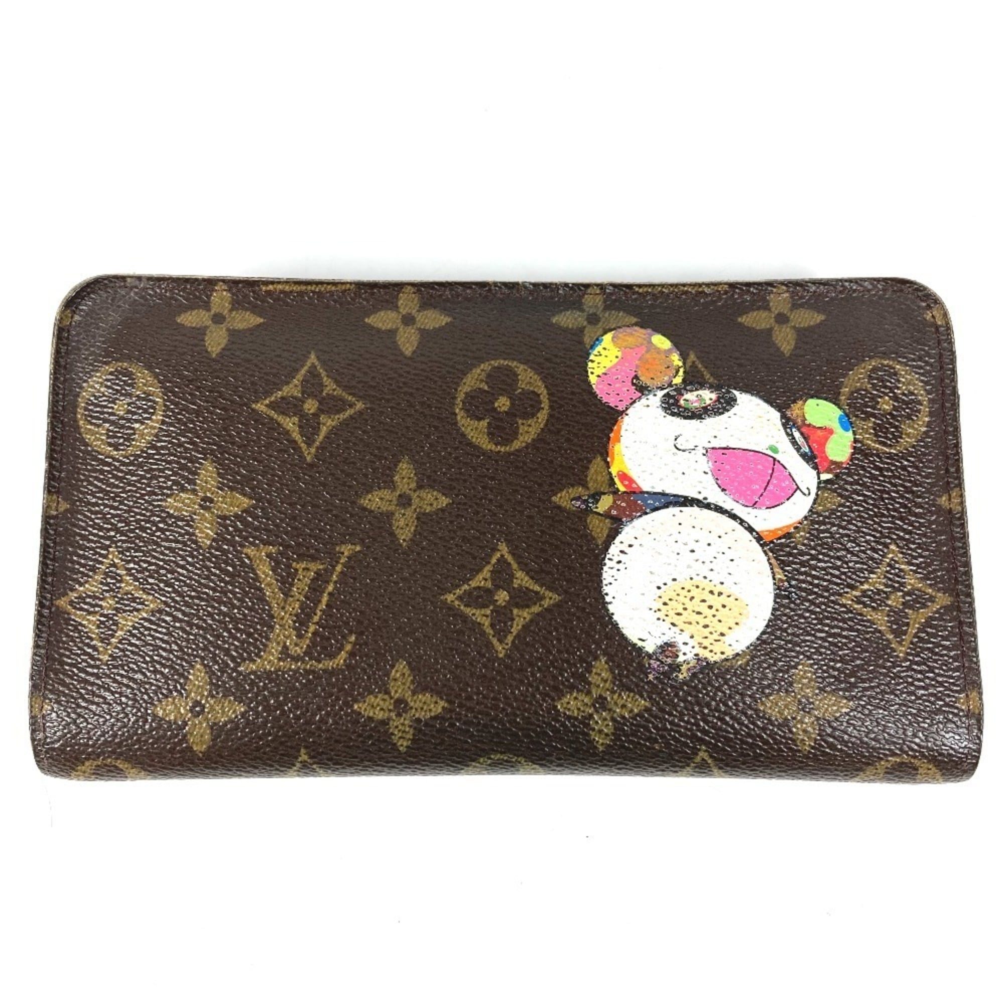 Louis Vuitton Monogram Brown Multi-Color Monogram Long Wallet