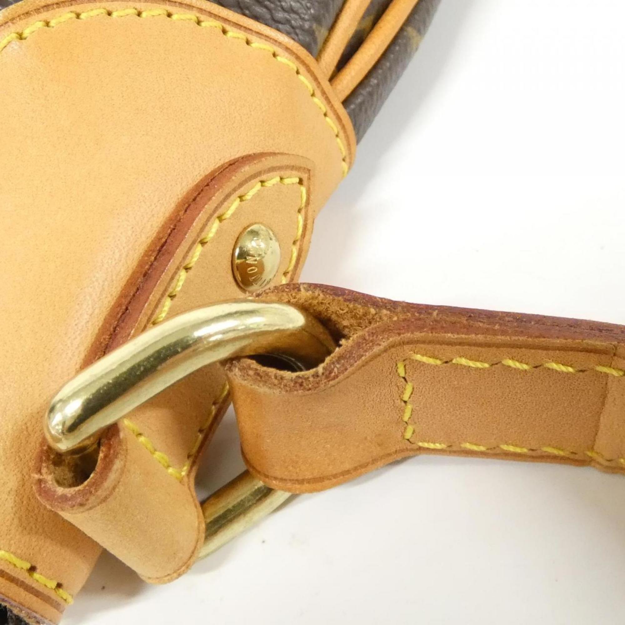 Louis Vuitton Marron Coated Canvas Shoulder Bag