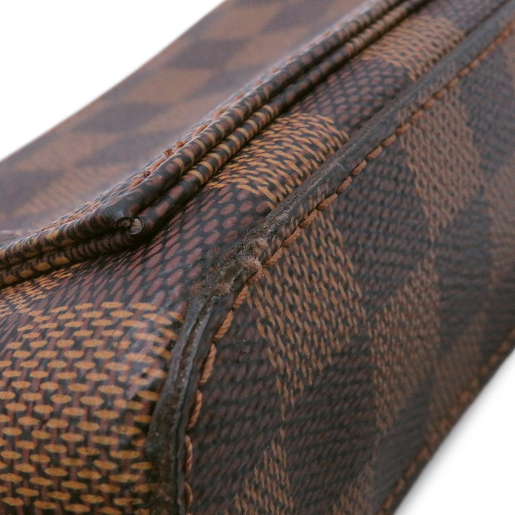 Louis Vuitton Damier Brown Ebene Damier Canvas Fanny Pack Shoulder Bag Sling Bag