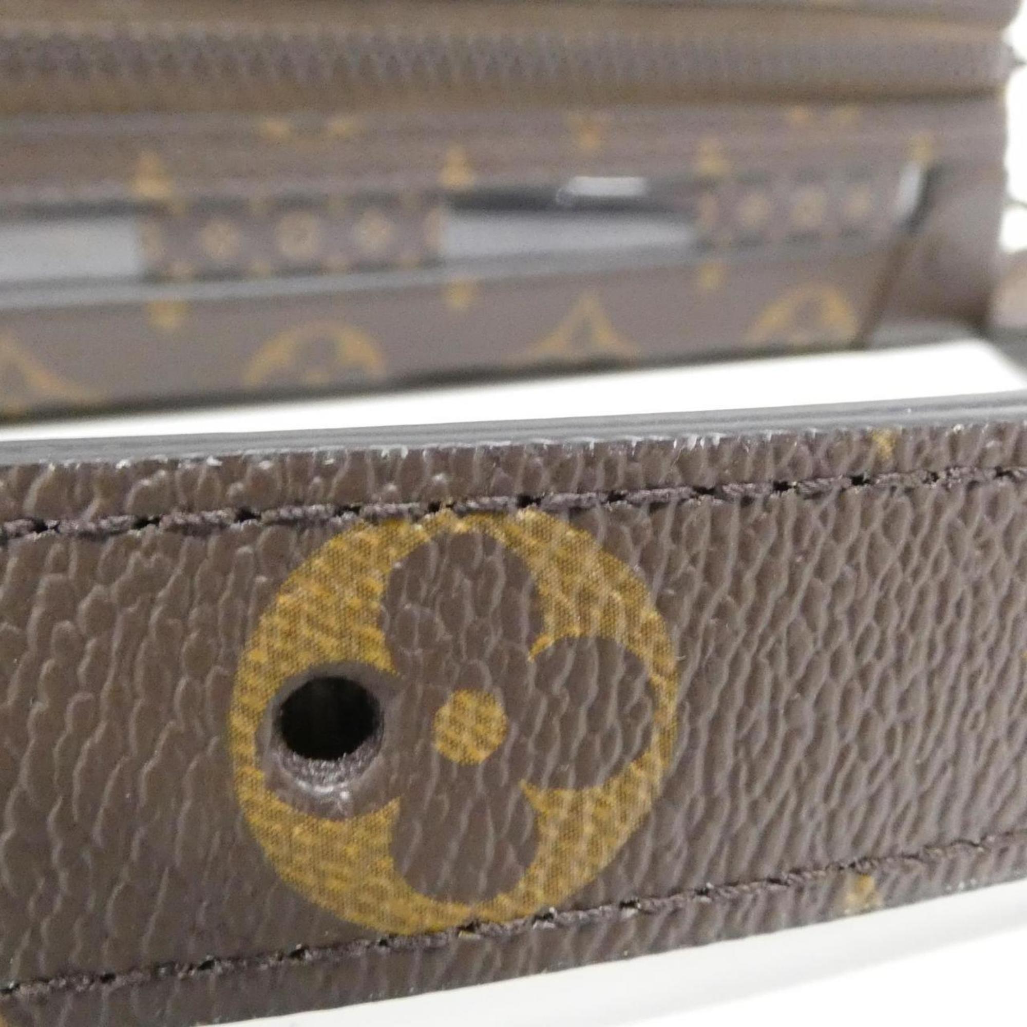 Louis Vuitton Marron Coated Canvas Shoulder Bag