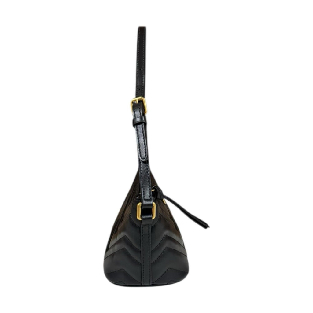Gucci Black Leather Handbag (Pre-Owned)