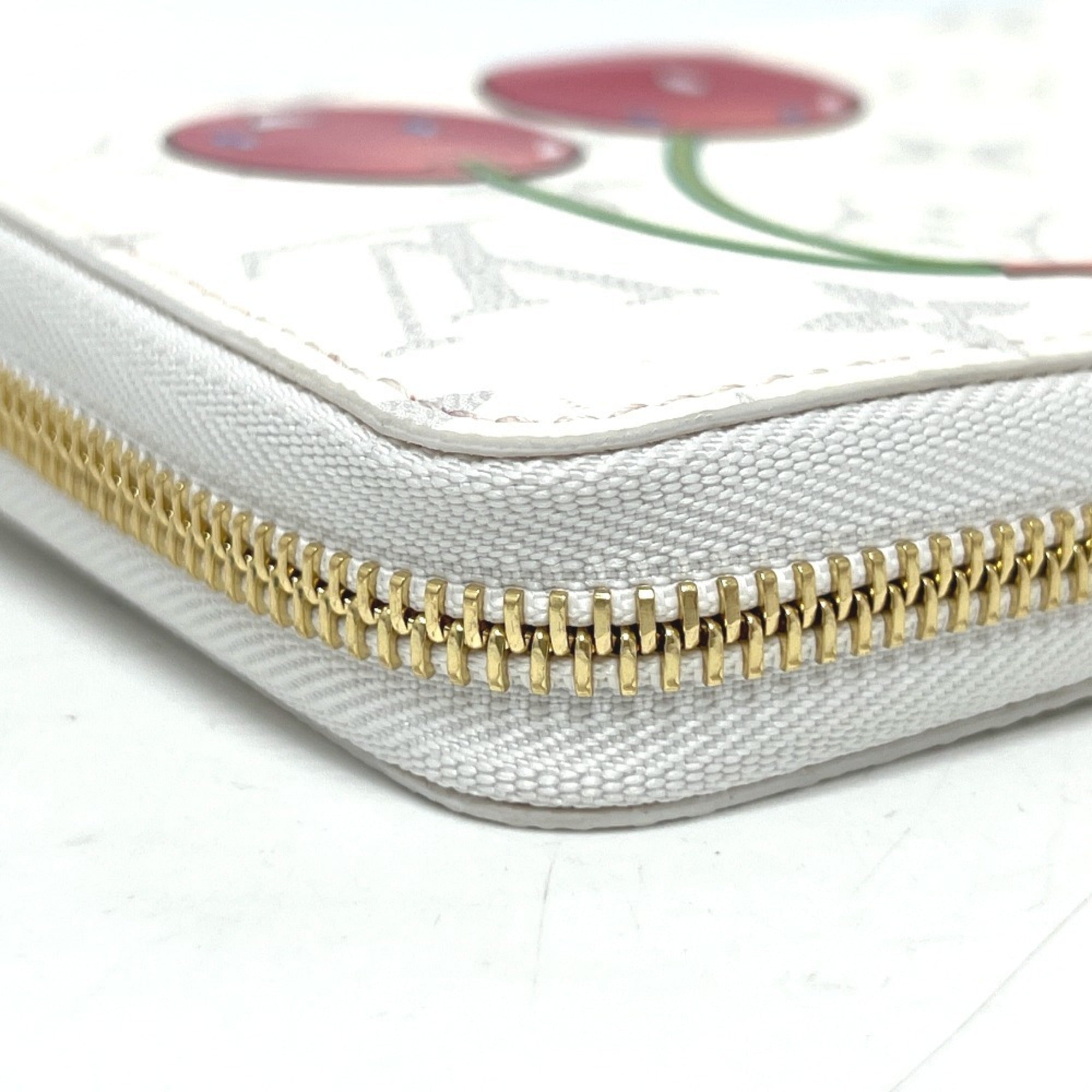 Louis Vuitton Monogram White Monogram Long Wallet