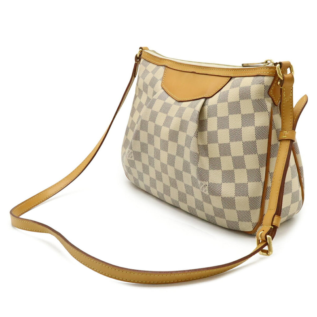 Louis Vuitton Ivory Canvas Shoulder Bag