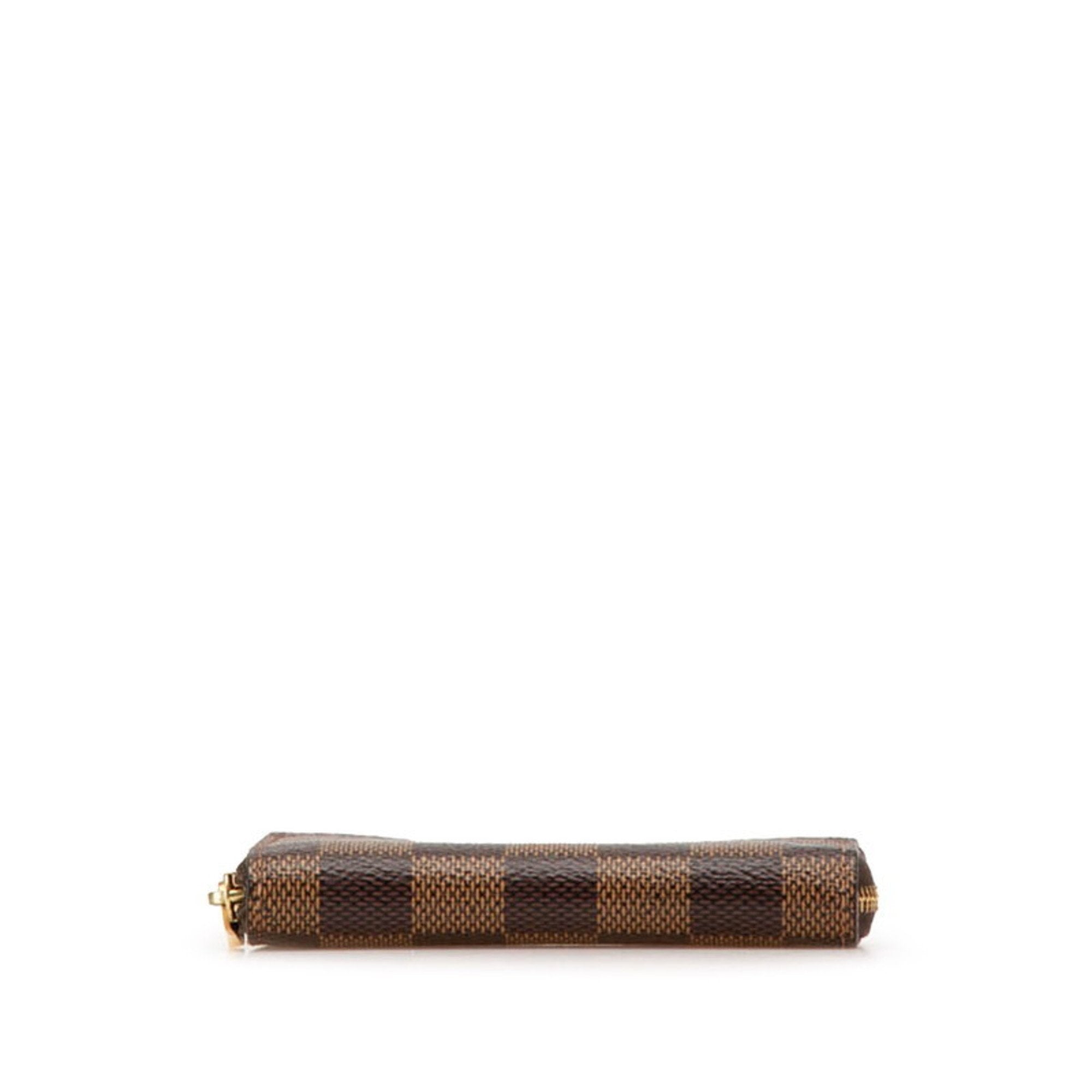 Louis Vuitton Brown Pvc Coin Purse/Coin Case