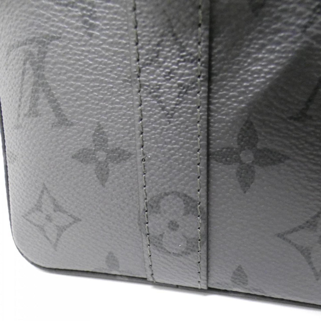 Louis Vuitton Black Coated Canvas Shoulder Bag