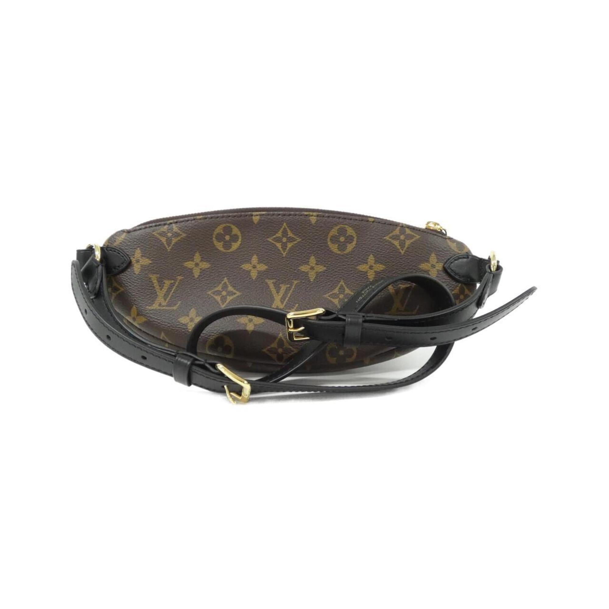 Louis Vuitton Monogram Brown Coated Canvas Handbag
