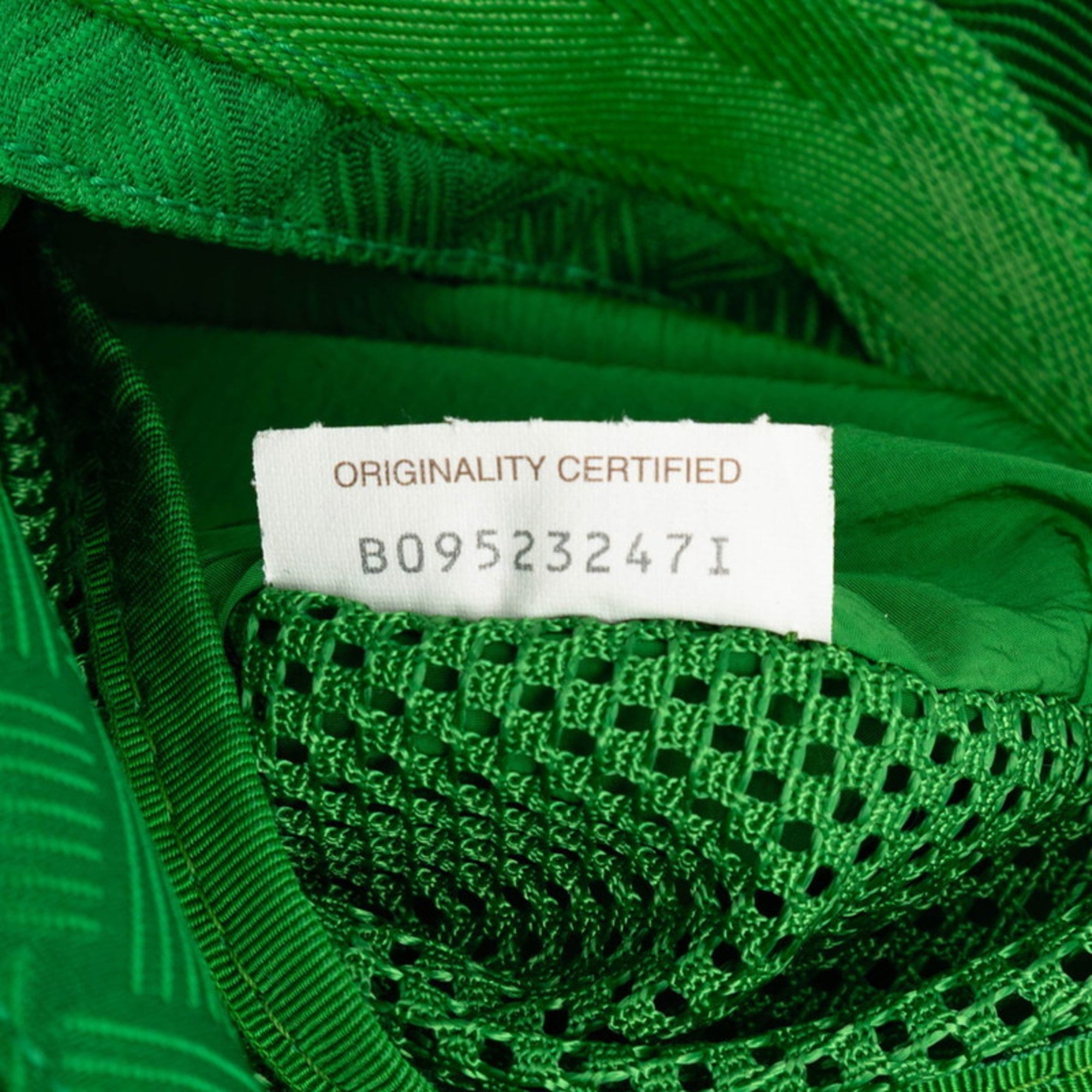 Bottega Veneta Green Nylon Sling Bag