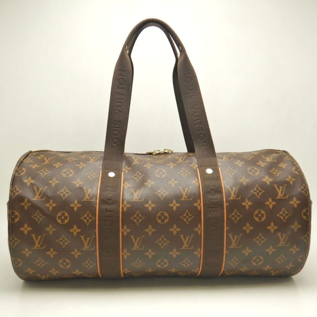 Louis Vuitton Monogram Brown Pvc Boston Bag