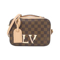 Louis Vuitton Brown Coated Canvas Shoulder Bag