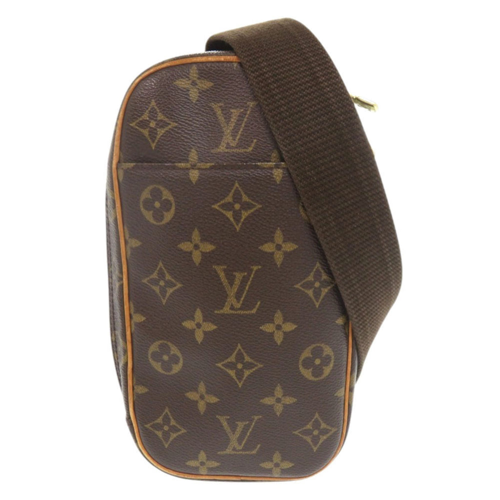 Louis Vuitton Brown Monogram Pochette Sling Bag