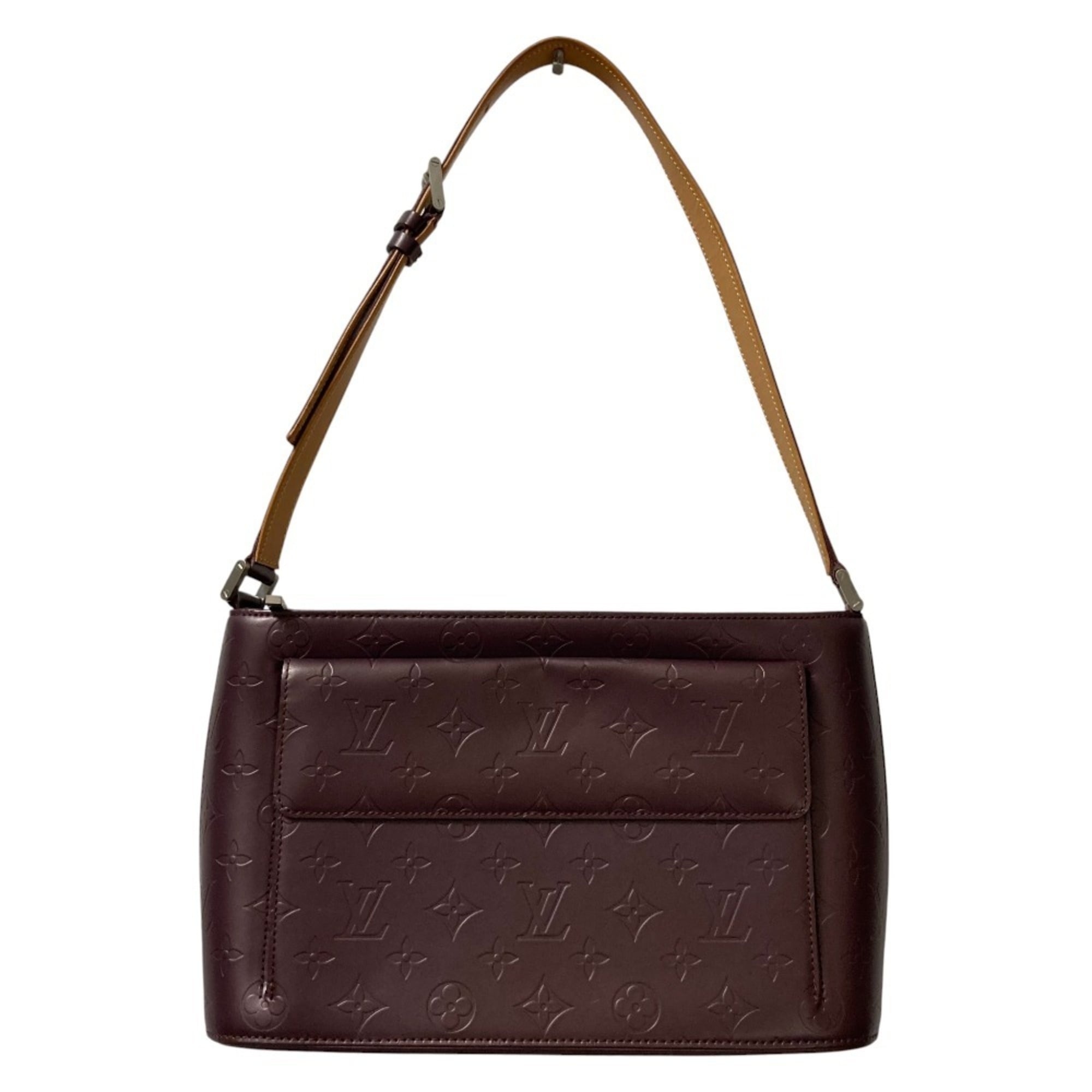 Louis Vuitton Violet Monogram Mat Handbag