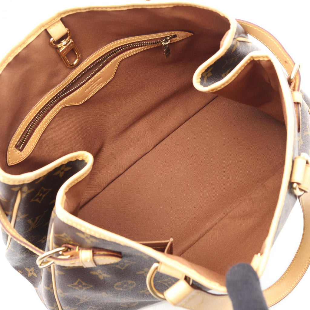 Louis Vuitton Brown Monogram Coated Canvas Shoulder Bag