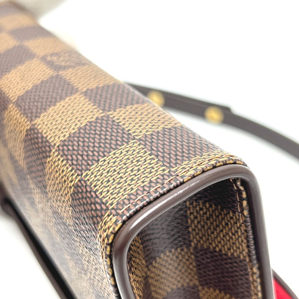 Louis Vuitton Brown Ebene Damier Canvas Pochette Sling Bag