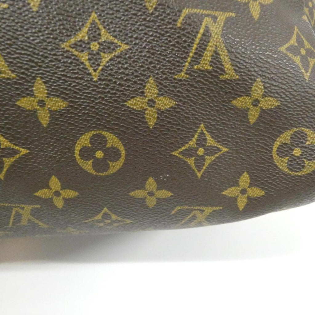 Louis Vuitton Brown Coated Canvas Boston Bag