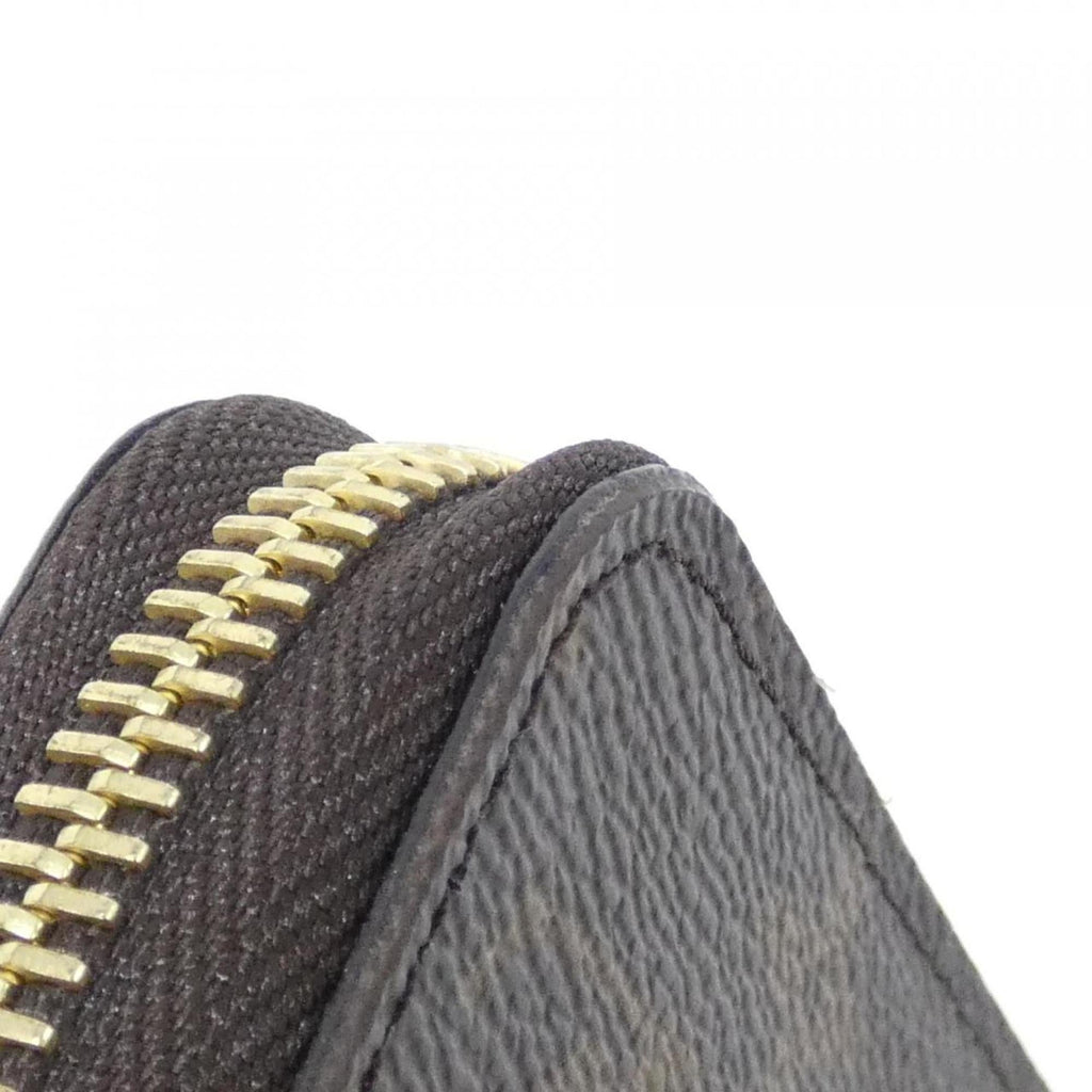 Louis Vuitton Marron Coated Canvas Long Wallet