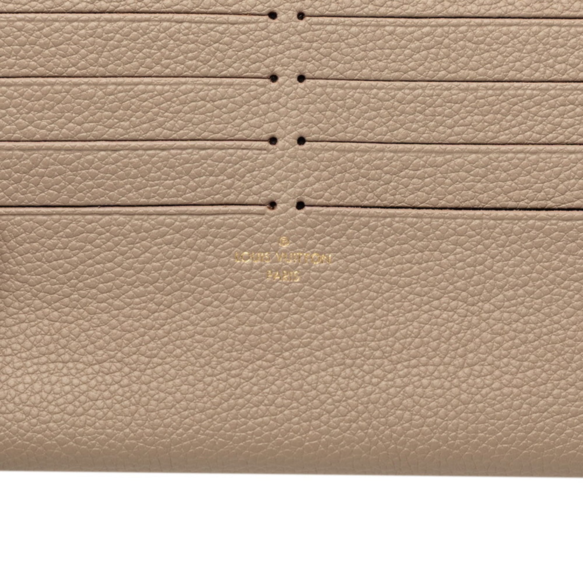 Louis Vuitton Beige Tourterelle Leather Pochette