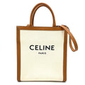 Celine White Leather Shoulder Bag